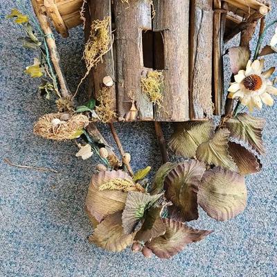 Wood Bird House decorations
