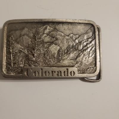 CENTRAL CITY * ASPEN * COLORADO * BELT BUCKLES