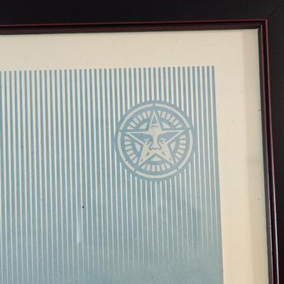 Rare Signed Shepard Fairey “We The People:Protect Each Other”