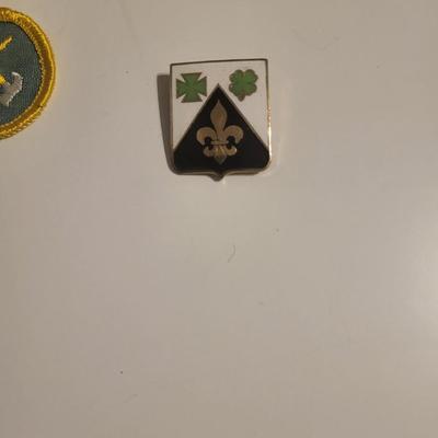 GIRL SCOUT PATCHES AND PINS, BOY SCOUT SCARF SLIDE
