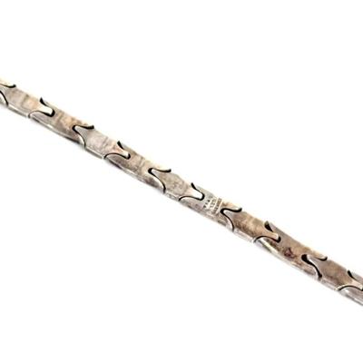 Vintage Sterling Silver .925 Bracelet with Star Design
