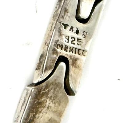 Vintage Sterling Silver .925 Bracelet with Star Design