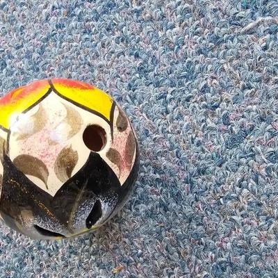 Handmade clay decorations