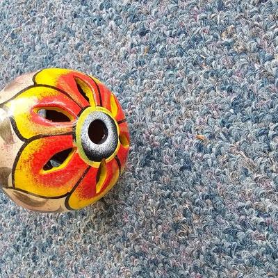 Handmade clay decorations