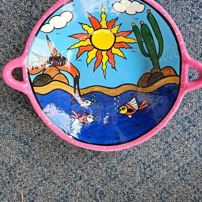 Handmade clay decorations