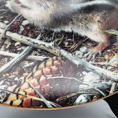 “Our Woodland Friends” w/ Authenticity-Set of 8 Collectible Plates, W.J. George
