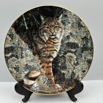 “Our Woodland Friends” w/ Authenticity-Set of 8 Collectible Plates, W.J. George