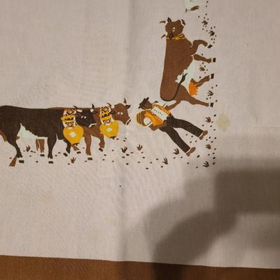 VINTAGE TABLECLOTH