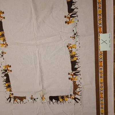 VINTAGE TABLECLOTH