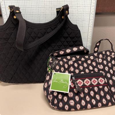 2 black Vera Bradley purses