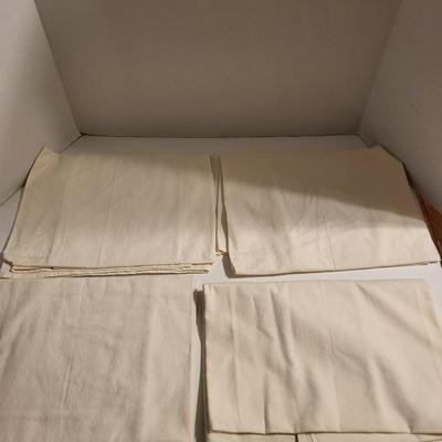 HAND EMBROIDERED FLOUR SACK TEA TOWELS