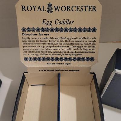 LIKE NEW ROYAL WORCESTER EGG CODDLERS