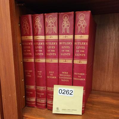 Bulter's Lives of the Saints 5 Volumes