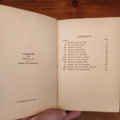 Book Lot Squinty the Comical Pig, Hans Brinker Gulliver's Travels. Two Years Before The Mast and others