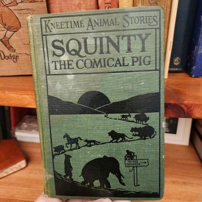 Book Lot Squinty the Comical Pig, Hans Brinker Gulliver's Travels. Two Years Before The Mast and others