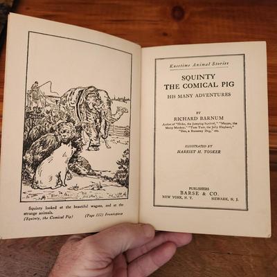 Book Lot Squinty the Comical Pig, Hans Brinker Gulliver's Travels. Two Years Before The Mast and others