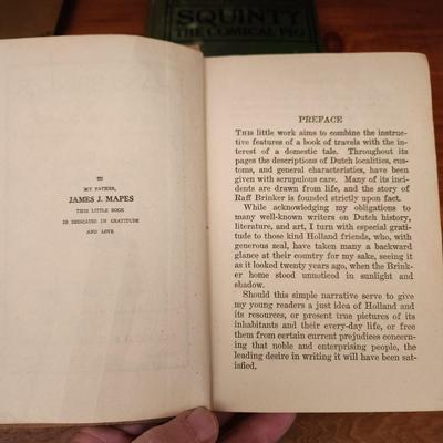 Book Lot Squinty the Comical Pig, Hans Brinker Gulliver's Travels. Two Years Before The Mast and others