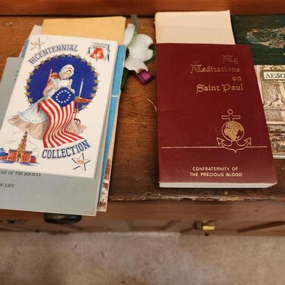 Vintage Book Lot Religious, Alice's Adventures in Wonderland, and others