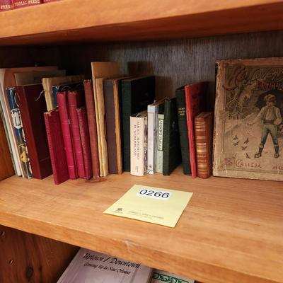 Vintage Book Lot Religious, Alice's Adventures in Wonderland, and others