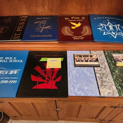 Lot of School Yearbooks St. Pius Regional