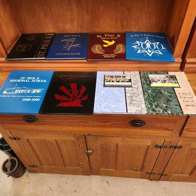 Lot of School Yearbooks St. Pius Regional