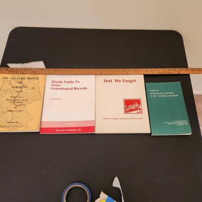 4 Books on Genealogy