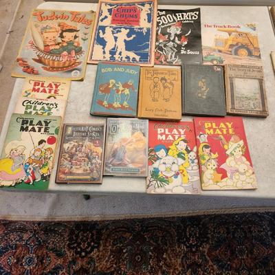 Large lot of Children Books , Bob & Judy , Playmate, 500 Hats Dr Seuss, Tuck-in Tales