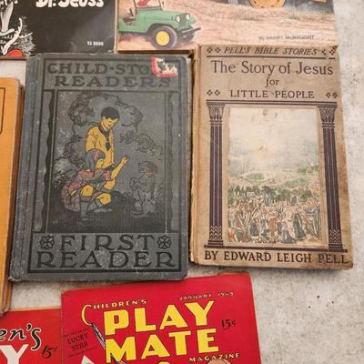 Large lot of Children Books , Bob & Judy , Playmate, 500 Hats Dr Seuss, Tuck-in Tales