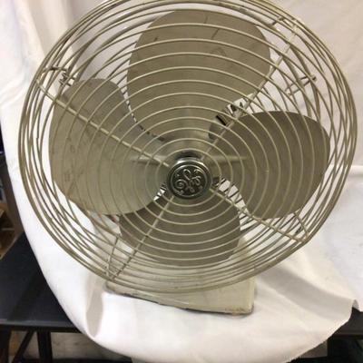 Vintage GE Oscillating Fan