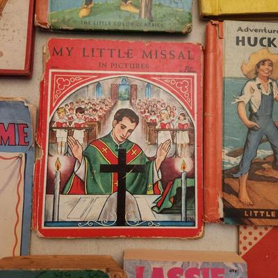 Lot of Children Books , The Little Engine that Could, Lassie, Huckleberry Finn, The Gay Book
