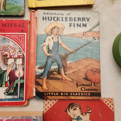 Lot of Children Books , The Little Engine that Could, Lassie, Huckleberry Finn, The Gay Book