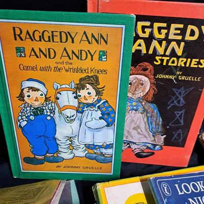 Collection of Vintage Children's Books & More (1020CL-SD)