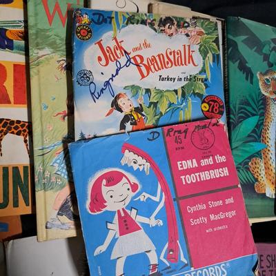 Collection of Vintage Children's Books & More (1020CL-SD)
