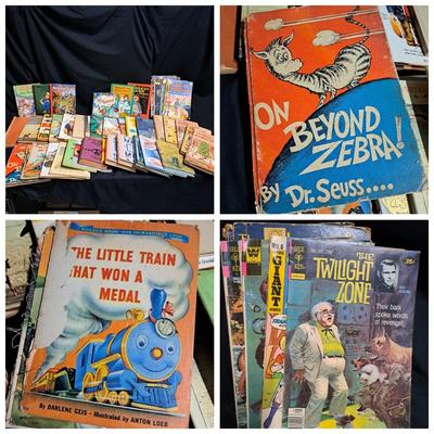 Collection of Vintage Children's Books & More (1020CL-SD)