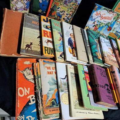 Collection of Vintage Children's Books & More (1020CL-SD)