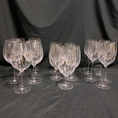 Set of Crystal Wine Goblets (1020CL-SD)