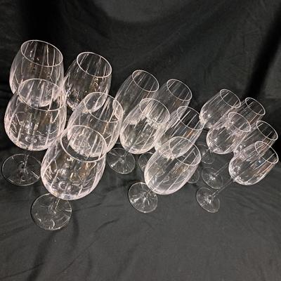 Set of Crystal Wine Goblets (1020CL-SD)