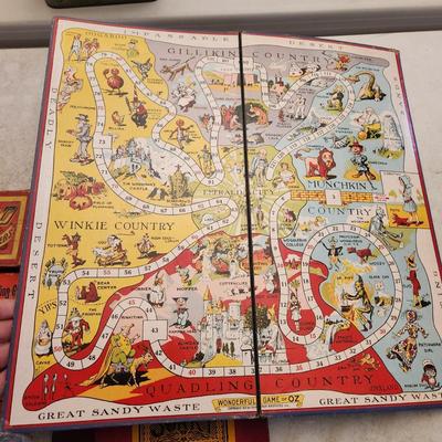 Large Lot of Board Games Pit, Lotto, Hearts, Parcheesi, Sorry, Tidley Winks, Wonderful Game of Oz Board
