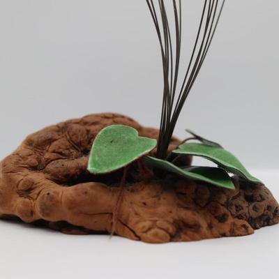 Handcrafted by Bovano Metal and Wood Sculpture