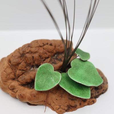 Handcrafted by Bovano Metal and Wood Sculpture