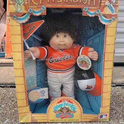 1986 Cabbage Patch Kids All-Star Baltimore Orioles NIB