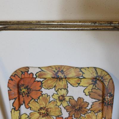 Lavada Set of 2 Metal Folding Trays