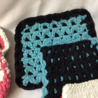 Crochet Pot Holders, and Hot Pads