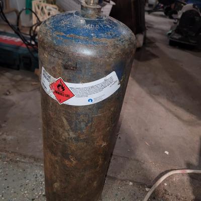 40 c ft acetylene tank not empty