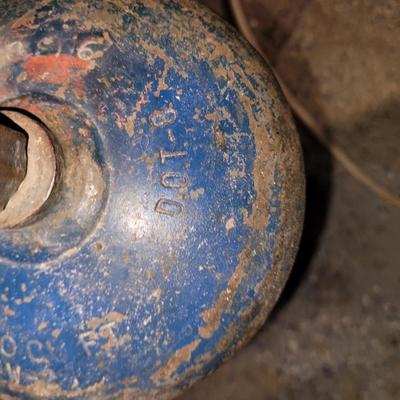 40 c ft acetylene tank not empty