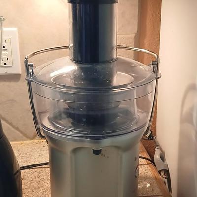 Oster 12 speed blender with a nice Compact Breville Juice Fountain