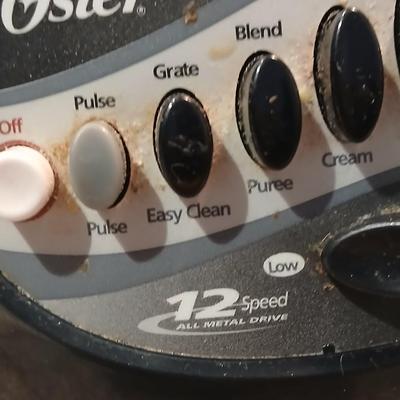 Oster 12 speed blender with a nice Compact Breville Juice Fountain