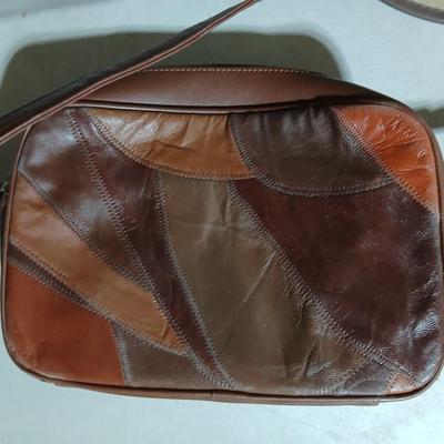 Two hats, each with a purse