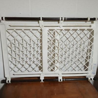 Children's chairs and a child gate