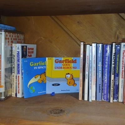 Story books - Garfield - David Duchovny - Agatha Christi and other greats!